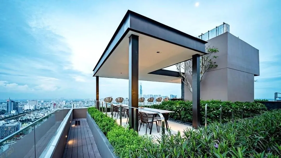 Bed & Breakfast Luxury The Marq-Free Infinity Pool, Gym & Bbq-D1 Bed and Breakfast Ho Chi Minh-Byen